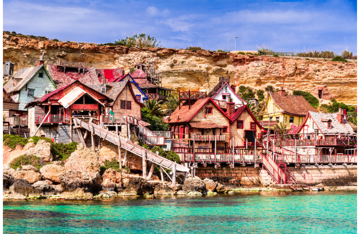 Popeye Village, Malta, a Malta Quest adventure spot