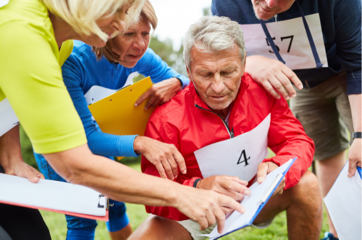 Senior citizens enjoying Malta Quest treasure hunt